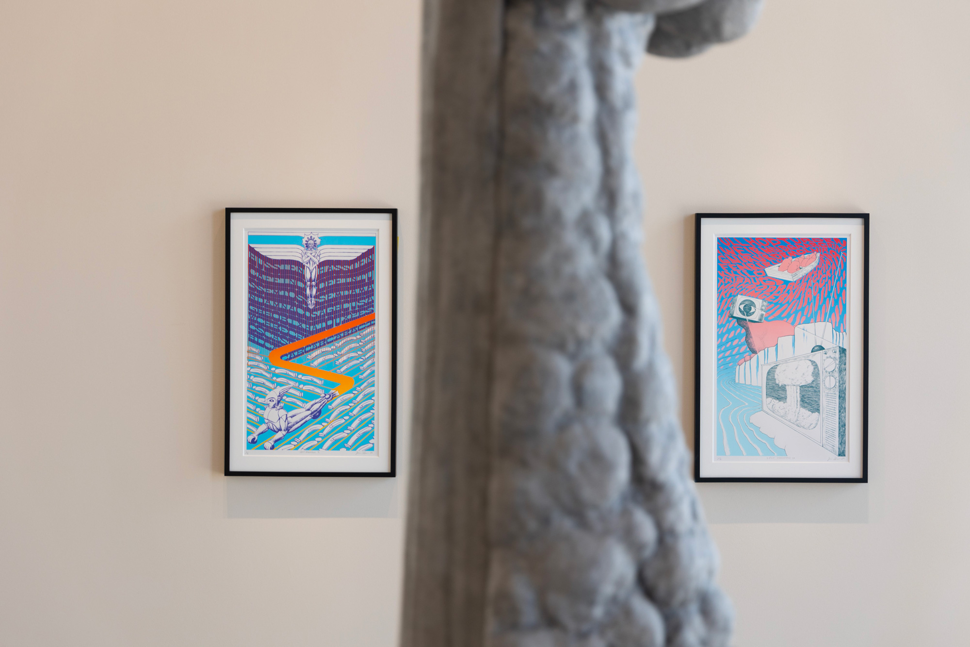 Jim Shaw, The Split Fountain, 2024